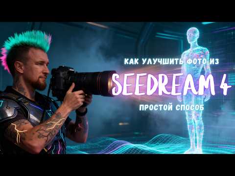 Видео: Seedream 4: как исправить лицо после генерации — простой способ (Photoshop + Magnific v2 / Topaz)