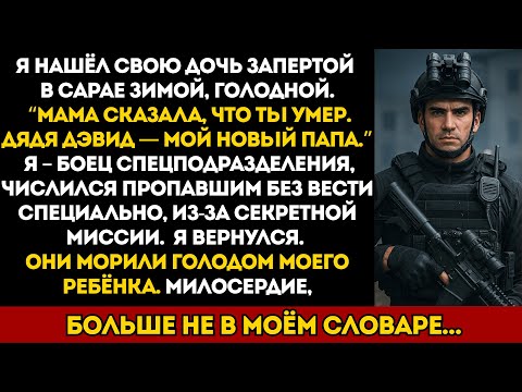 Видео: Отец из спецподразделения нашёл свою  дочь голодающей в сарае — его ответ был БЕЗМОЛВНО ЖЕСТОК…