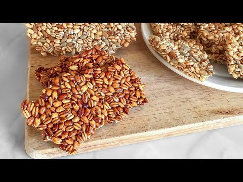 Видео: Козинаки из Перловки / Простой Рецепт Энергетических Злаковых Батончиков / Сытный Перекус с Собой