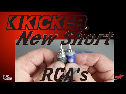 Видео: У Kicker есть 2 новых коротких RCA, это фантастический обзор