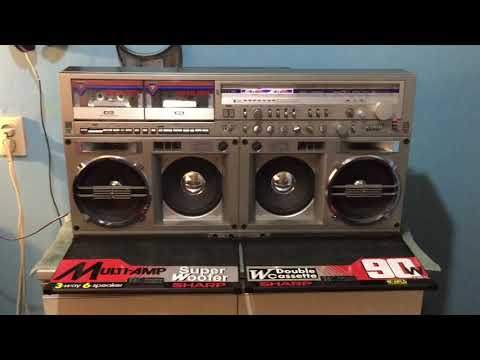 Видео: Sharp GF-777 vs Panasonic RX -DT680  .Сравнение звучания с кассеты. Продолжение