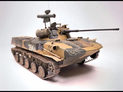 Видео: БМД-2, Боевая Машина Десанта, BMD-2 Russian Airborne Fighting Vehicle 1/35!!!