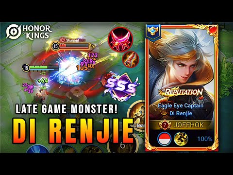 Видео: Неудержимый Ди Ренджи! Сборка монстра для поздней игры! | Honor of Kings