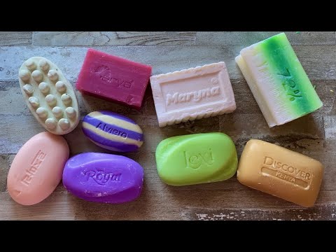 Видео: ASMR Soap cutting | Soap Carving|Резка мыла  | ASMR