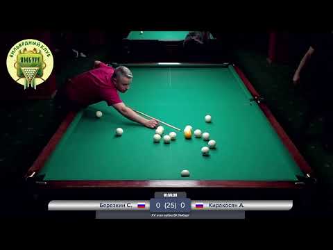 Видео: XV этап кубка БК Ямбург| Березкин С. - Киракосян А.| Финал