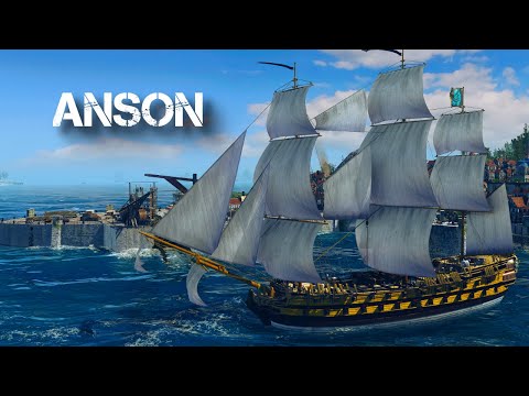 Видео: World of sea battle. Anson - многие говорили что надо его пропустить. Но я непослушный.