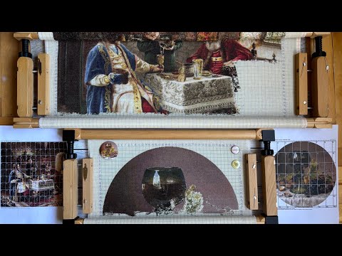 Видео: Вышивка в октябре. Продвижения по Эстэ