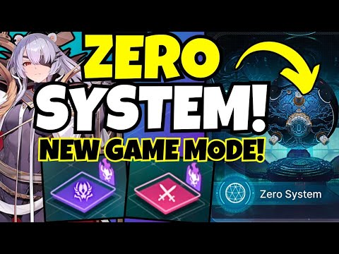 Видео: НОВЫЙ РЕЖИМ КОНЦА ИГРЫ - Zero System!!! [Кошмар Хаоса Zero]
