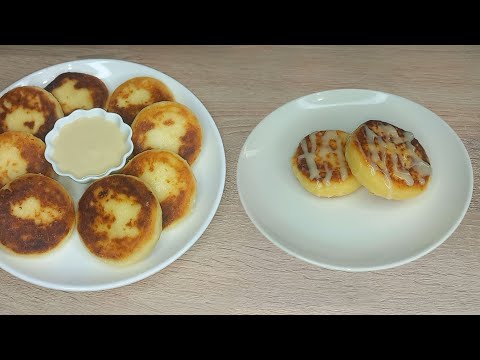 Видео: Секрет идеальных пышных сырников на сковороде! Что нужно добавить, чтобы сырники держали форму!