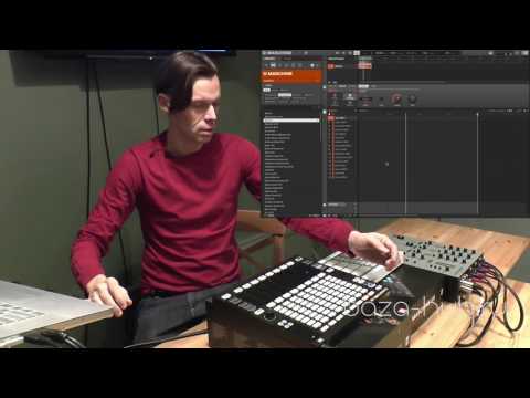 Видео: Native Instruments Maschine Jam. Мастер-класс с dj Primat