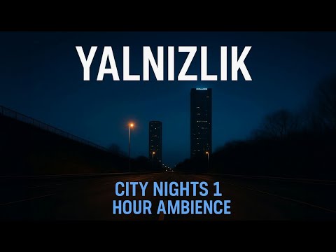 Видео: ОДИНОЧЕСТВО – Ночная атмосфера города (City Nights 1 Hour Ambience