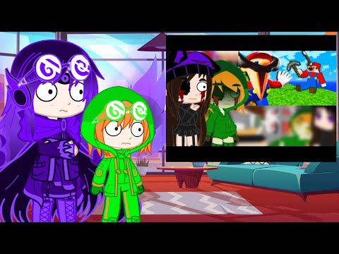 Видео: Реакция Mob Talker на реакцию Mob Talker на Марио, играющего в Minecraft, автор SMG4