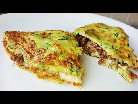 Видео: КАБАЧОК, ФАРШ И СЫР , ну очень вкусно! Кабачковые чебуреки