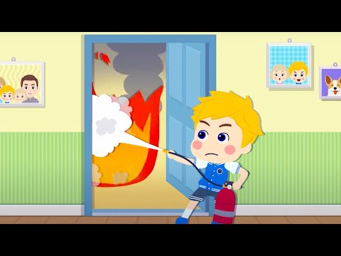 Видео: Робокар Поли-Рой и пожарная безопасность 🚑 Безопасность в семье 🚒 Развивающие мультфильмы для детей