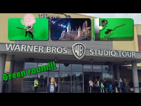 Видео: Гарри Поттер Мой полет на метле Warner Bros Studio Green Room!