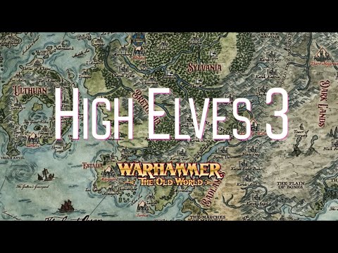 Видео: Обзор фракции Высших Эльфов 3 High Elves из мира настольного Warhammer The Old World - часть 3