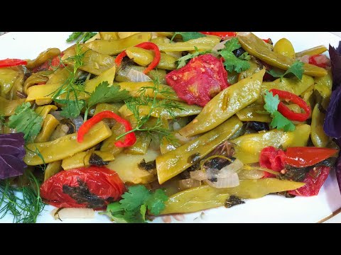 Видео: Արցախյան խոհանոցի մարգարիտը#խաշլամա #կանաչ_լոբով/#Хашлама с стручковой фасолью #Green beans 🇦🇲