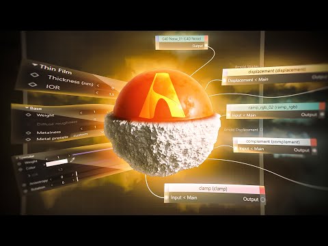 Видео: Всё о материале Arnold render