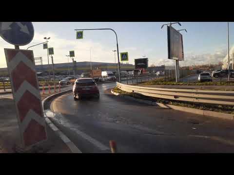 Видео: Санкт-Петербург. Просп. Маршала Жукова - Красное Село, Красногородская ул. д. 17 по маршруту 145а