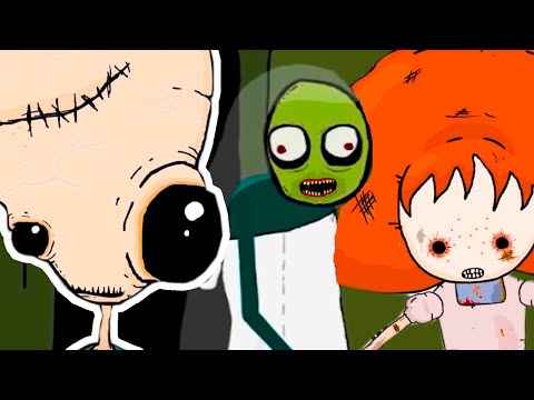 Видео: ЗЕЛЁНЫЕ ОБРУБКИ - НЕВЕСТА! МИЛЫЕ ДЕТКИ! SALAD FINGERS Episodes 4-5 [Cage / Picnic - Клетка / Пикник]