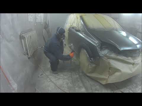 Видео: Оpel Zafira-красим без слов