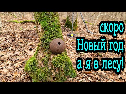 Видео: Скоро Новый Год, а я в лесу и нашёл Отличную НАХОДКУ!