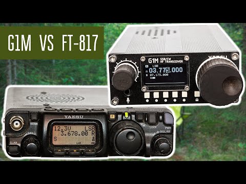 Видео: Xiegu G1M и Yaesu FT-817. Сравнение в реальных условиях.