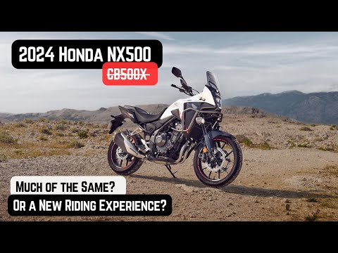 Видео: Сравнение Honda NX500 2024 и CB500X 2023, которое вы хотели бы увидеть!