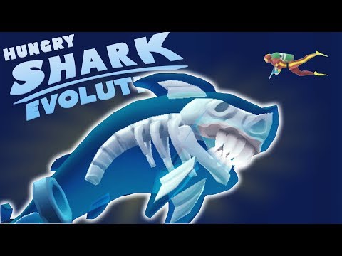 Видео: АКУЛА ПРИЗРАК ПУГАЕТ ЛЮДЕЙ, ВЫЖИВАНИЕ ЗА АКУЛУ | Hungry Shark Evolution