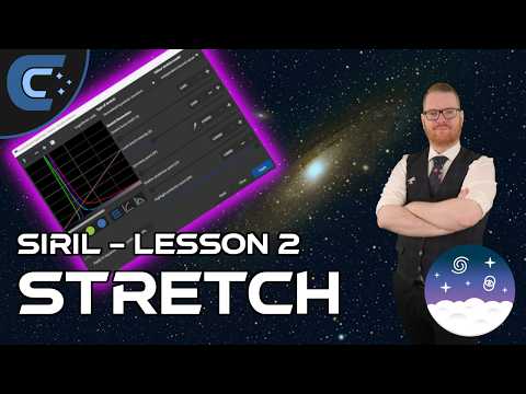 Видео: Обобщённое гиперболическое растяжение Siril — руководство Siril для начинающих, урок 2