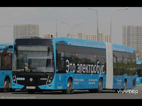 Видео: Игра электробус с гармошкой КамАЗ-6292 рестайлинг 2024 года | Вождение московского электробуса