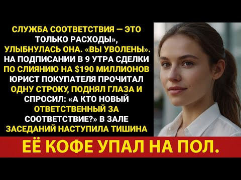 Видео: Месть инспектора по соблюдению нормативных требований: крах сделки по слиянию на 190 миллионов...