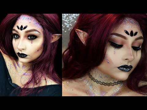 Видео: Урок по макияжу темной феи на Хэллоуин | Fairy Makeup Beautybyjosiek