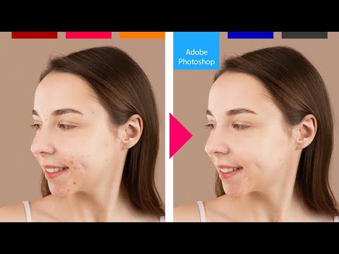 Видео: Как да премахнем несъвършенства по кожата с Photoshop