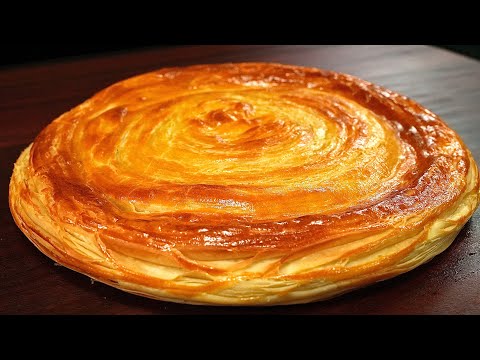 Видео: БЕЗ ДРОЖЖЕЙ! Я больше не делаю пироги! Супер легкий слоеный хлеб из слоеного теста