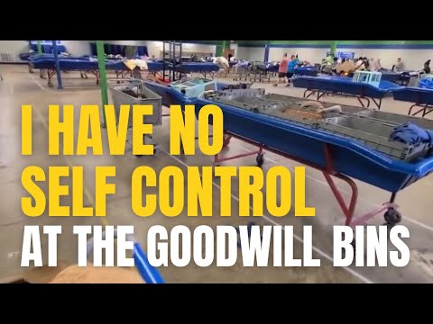 Видео: Я не контролирую себя в корзинах аутлета Goodwill • экономия со мной • стильный декор для дома из...