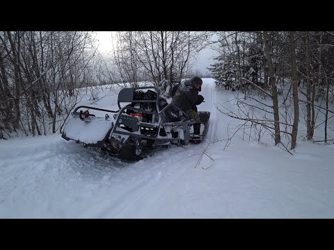 Видео: ОБКАТЫВАЮ МОТОБУКСИРОВЩИК ТОФАЛАР ТУНДРА 600! ПОКАТУХИ ВОЗЛЕ ДЕРЕВНИ, ПОЛЁТ НОРМАЛЬНЫЙ!