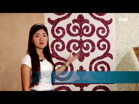Видео: Жидкие обои Silk Plaster в программе "Тан Маанай" на NTV (Кыргызстан)