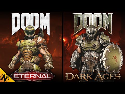 Видео: DOOM: The Dark Ages против DOOM: Eternal | Прямое сравнение