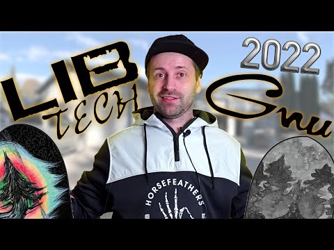 Видео: Сноуборды Lib Tech и GNU 2022 - только лучшие модели этого сезона.