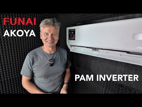 Видео: Тише, чем ожидали: кондиционер FUNAI Akoya Inverter — шум, вибрации, разборка