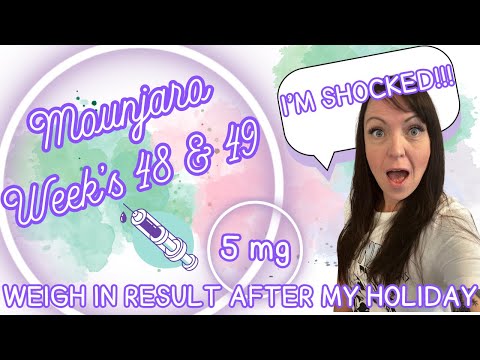 Видео: MOUNJARO UK | НЕДЕЛИ 48 И 49 | ШОКИРУЮЩЕЕ ВЗВЕШИВАНИЕ ПОСЛЕ МОЕГО ОТПУСКА ПО СИСТЕМЕ «ВСЁ ВКЛЮЧЕНО»