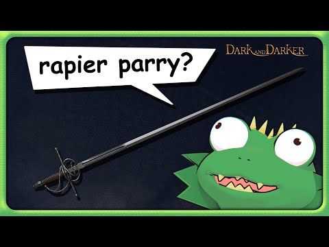 Видео: Теперь мы можем парировать удары рапирой? | Dark and Darker | Rogue