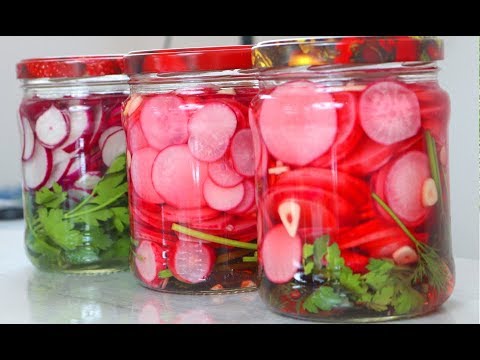 Видео: НОВИНКА !!! МАРИНОВАННАЯ РЕДИСКА !!! Хит  этой весны