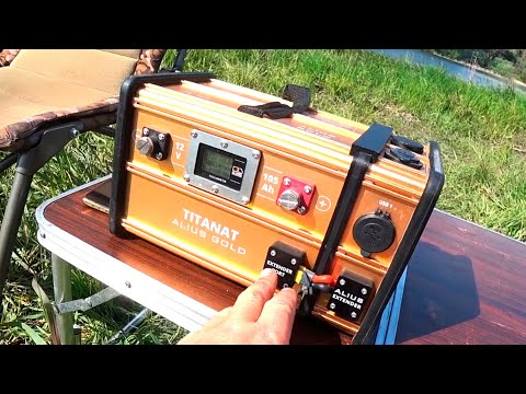Видео: Обзор Аккумулятора TITANAT ALIUS GOLD 12V 105Ah LiFePO4