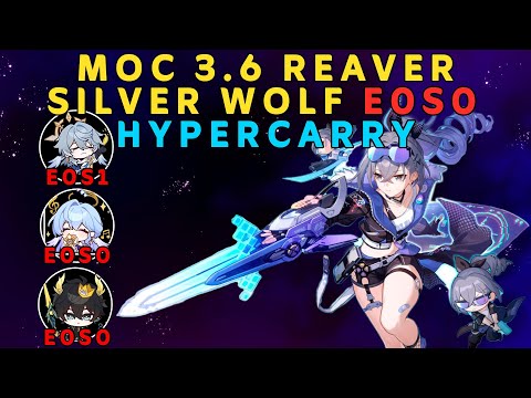 Видео: Серебряный Волк Гиперкерри E0S0 | MOC 3.6 Ошибка Категории | Honkai: Star Rail