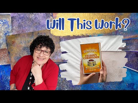 Видео: Откройте для себя магию печати Gelli: изучаем текстуры кукурузного крахмала