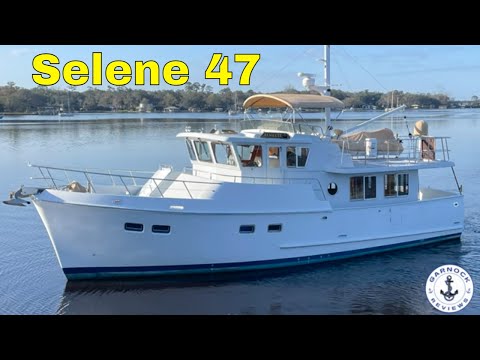 Видео: [Продано] - 399 950 долларов США - (2000) Selene 47 Pilothouse Trawler Yacht продается