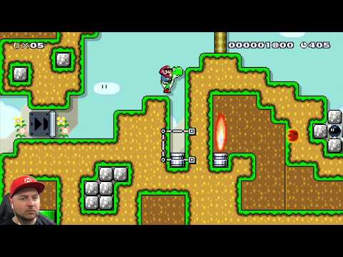 Видео: Super Mario Maker: падающий скромняга