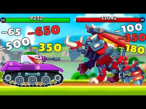 Видео: ОБНОВЛЕНИЕ! НОВЫЕ ИНДИКАТОРЫ УРОНА и ХП ТАНКОВ в Hills of Steel